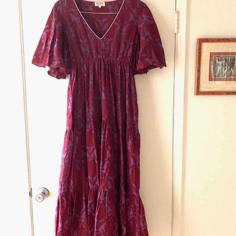 Sohalia tiered maxi dress